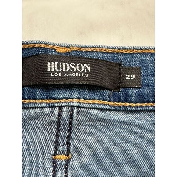 Hudson Women’s Barbara Straight-Leg Ankle High-Rise Jeans Size 29 - Picture 7 of 11